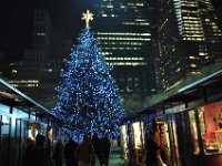 The Christmas tree of Bryant Park