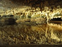 The dream lake in the Luray cavern, it mirrors the stalactites.