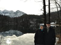 Kirsten and Juergen at the Alatsee