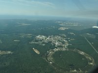 Aerial of Brookhaven National Laboratory.