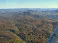 Reaching Vermont and the Green Mountain National Forest. Not really densely populated.
