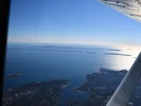 Martha's Vineyard in the back. It was a beautiful day to fly.