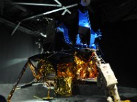 This is the last moon lander, built on Long Island, that finally has not been used, as the program stopped before. It is now in the Cradle of Aviation museum.